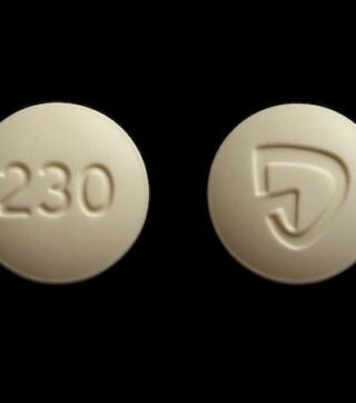 oxycodone 230 pill white