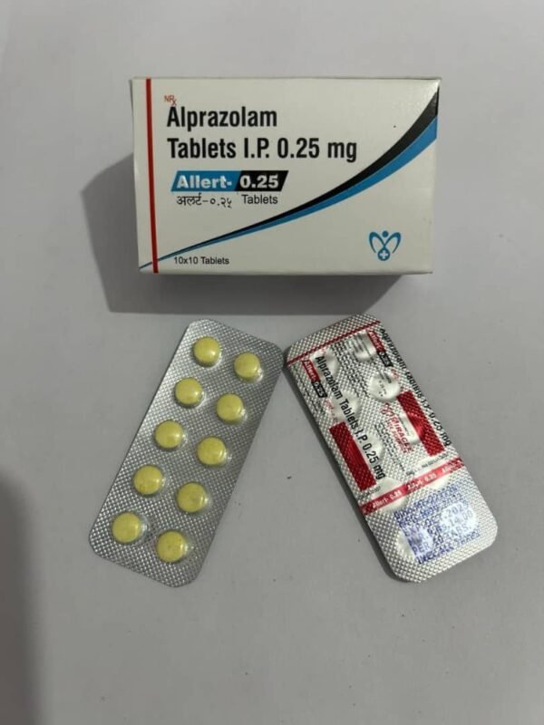 Alprazolam 0.25mg Tablets for Anxiety & Panic Relief | Pharmacy Benzo