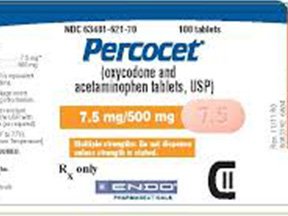 Percocet 7.5/325mg