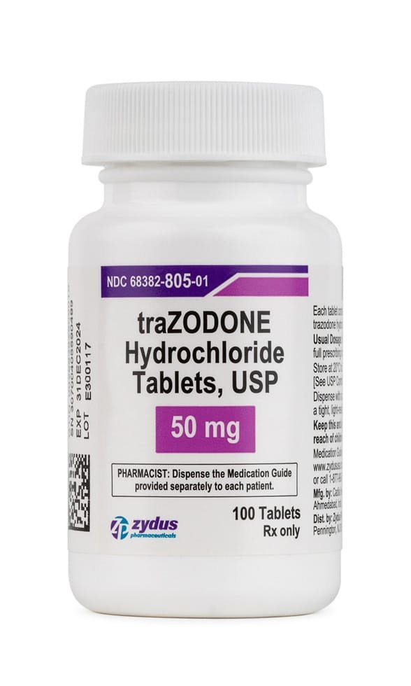 Trazodone No Prescription For Sale 