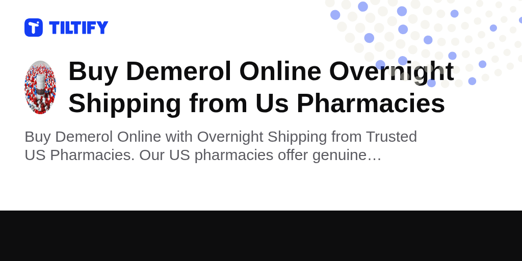 Buy Demerol Online