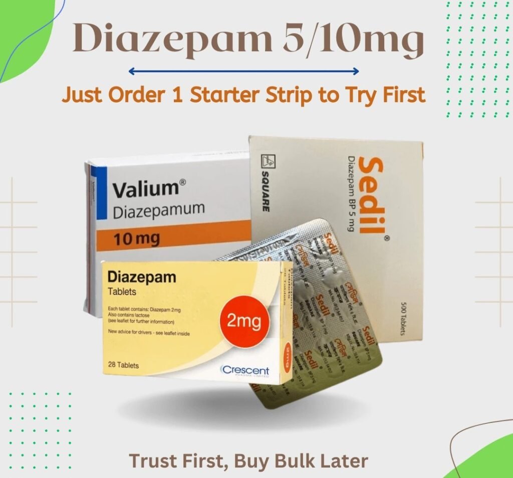 Buy Diazepam Online – Safe & Fast Delivery | Pharmacy Benzo