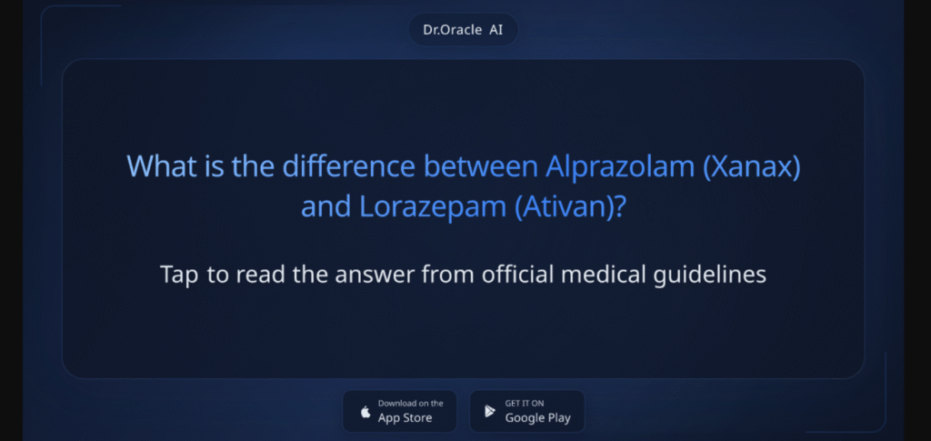 lorazepam vs alprazolam